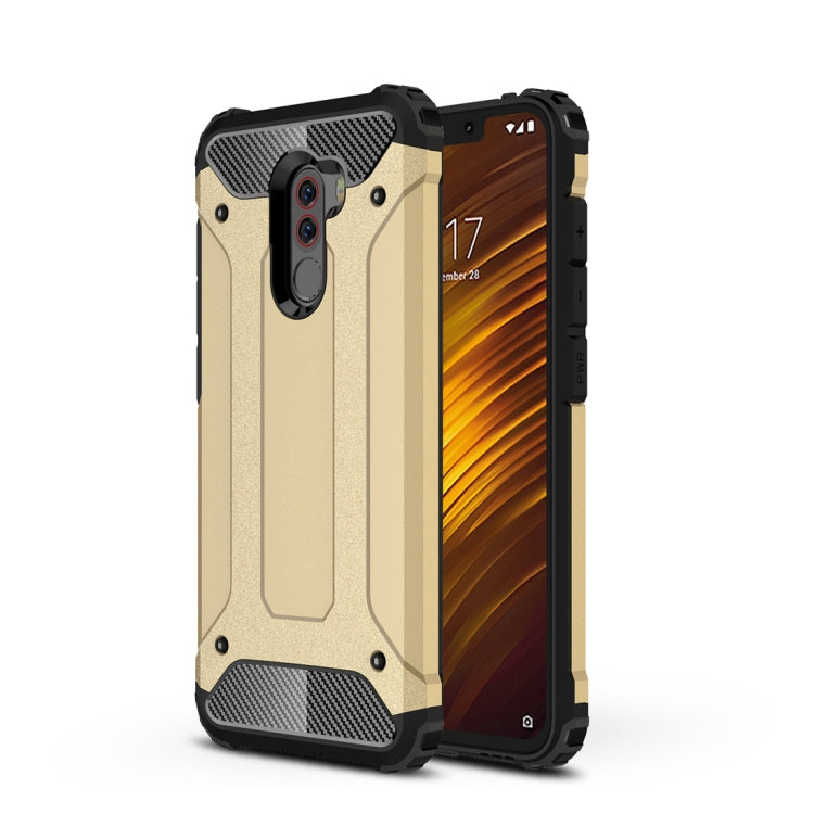 Diamond Armor PC + TPU Heat Dissipation Protective Case for Xiaomi Pocophone F1