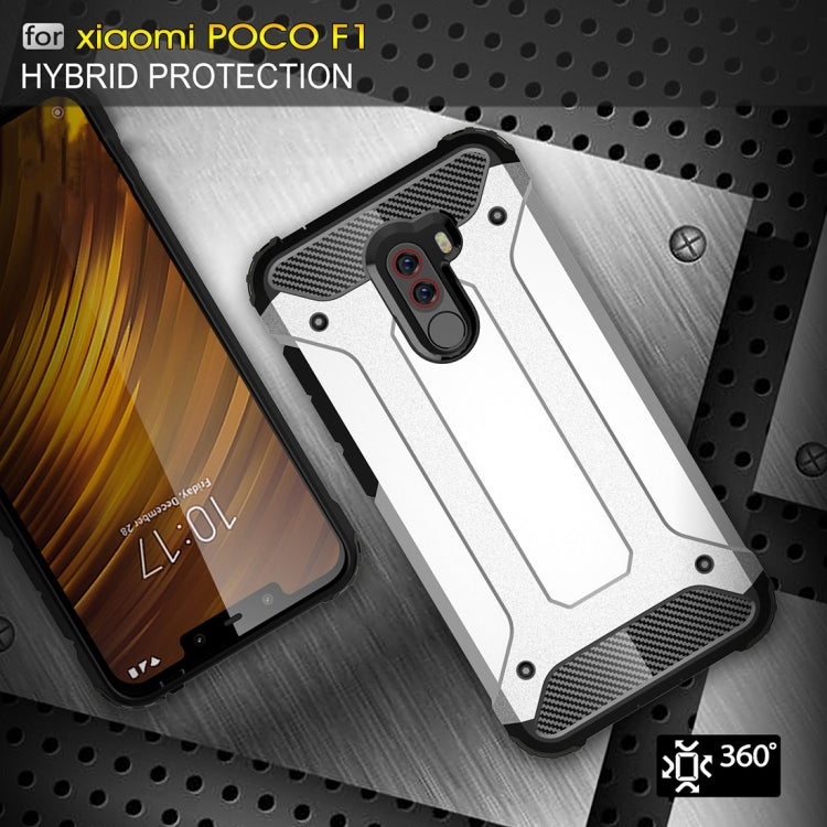 Diamond Armor PC + TPU Heat Dissipation Protective Case for Xiaomi Pocophone F1