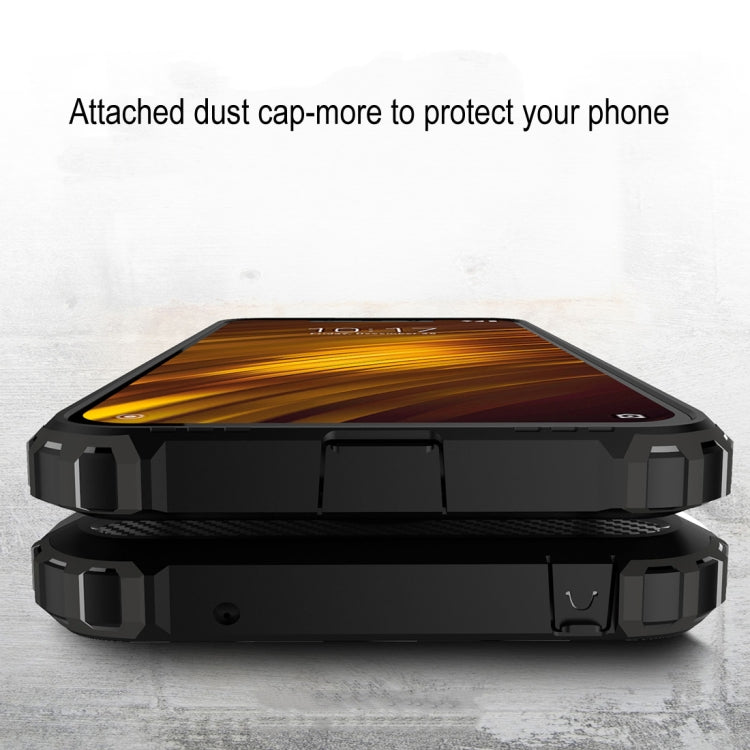 Diamond Armor PC + TPU Heat Dissipation Protective Case for Xiaomi Pocophone F1