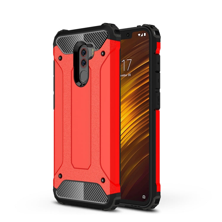 Diamond Armor PC + TPU Heat Dissipation Protective Case for Xiaomi Pocophone F1