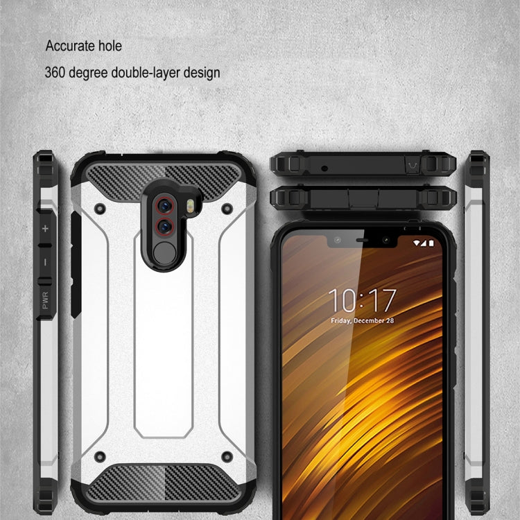 Diamond Armor PC + TPU Heat Dissipation Protective Case for Xiaomi Pocophone F1