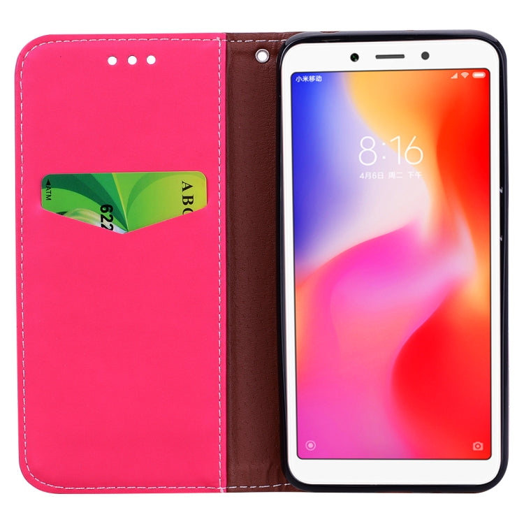 Fashion Magnet Horizontal Flip Leather Case for Xiaomi Redmi 6A, with Holder & Card Slots & Wallet