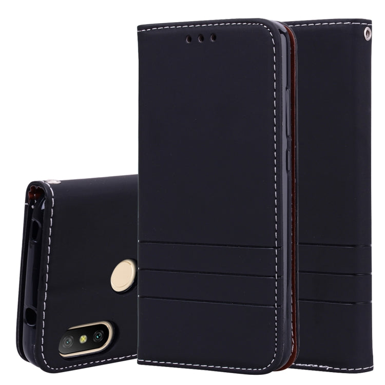 Fashion Magnet Horizontal Flip Leather Case for Xiaomi Redmi 6 Pro / MI A2 lite, with Holder & Card Slots & Wallet