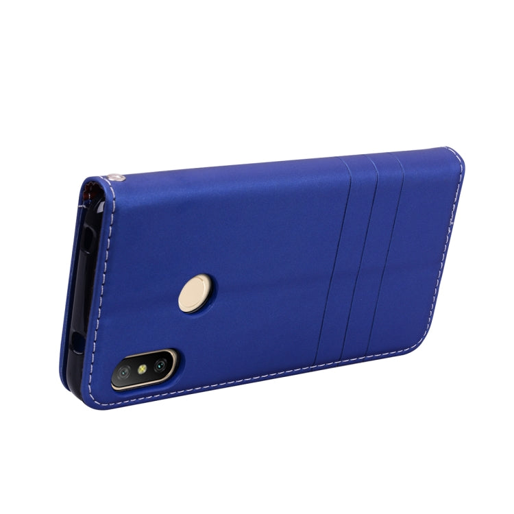 Fashion Magnet Horizontal Flip Leather Case for Xiaomi Redmi 6 Pro / MI A2 lite, with Holder & Card Slots & Wallet