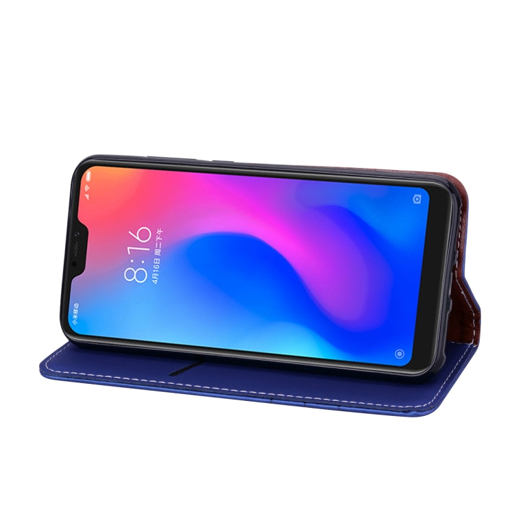 Fashion Magnet Horizontal Flip Leather Case for Xiaomi Redmi 6 Pro / MI A2 lite, with Holder & Card Slots & Wallet