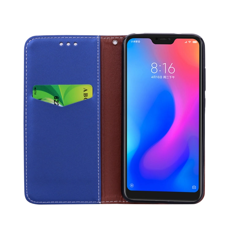 Fashion Magnet Horizontal Flip Leather Case for Xiaomi Redmi 6 Pro / MI A2 lite, with Holder & Card Slots & Wallet