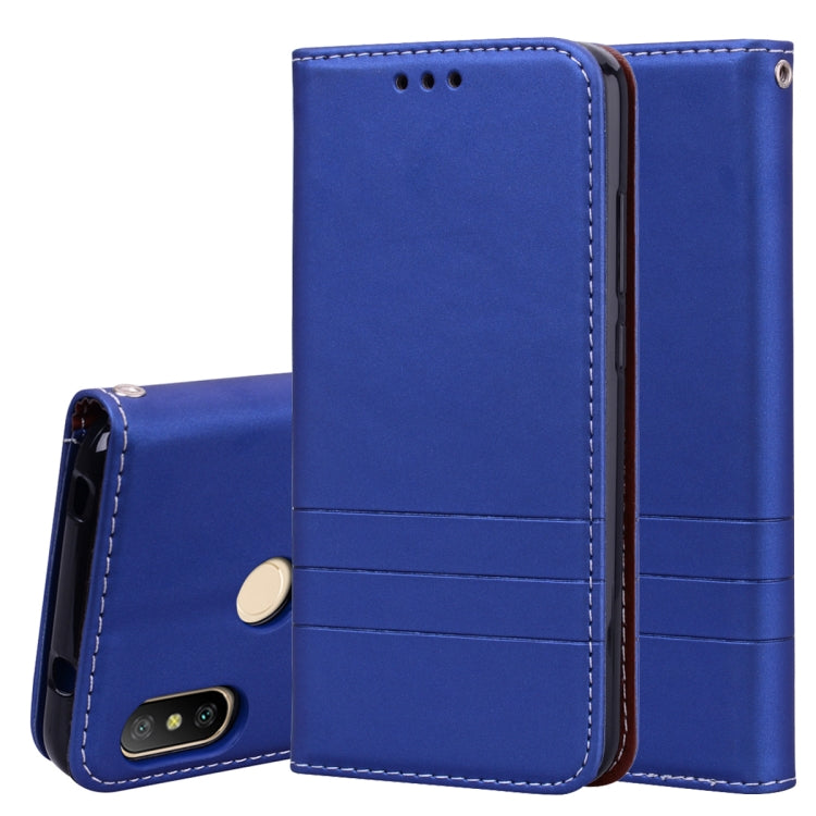 Fashion Magnet Horizontal Flip Leather Case for Xiaomi Redmi 6 Pro / MI A2 lite, with Holder & Card Slots & Wallet
