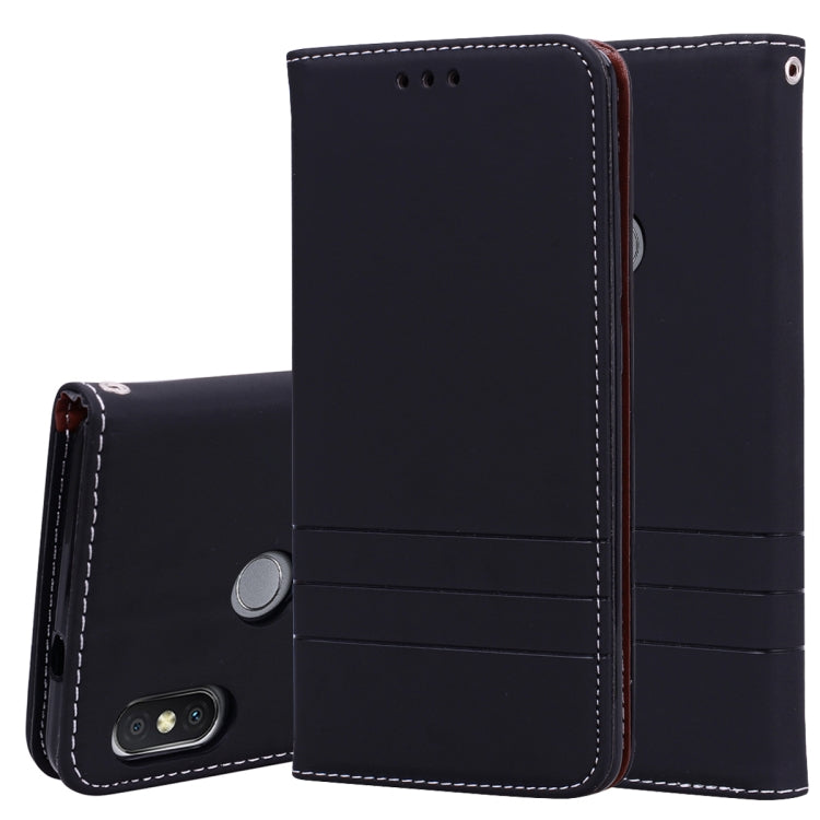 Fashion Magnet Horizontal Flip Leather Case for Xiaomi Redmi Note 5 Pro, with Holder & Card Slots & Wallet