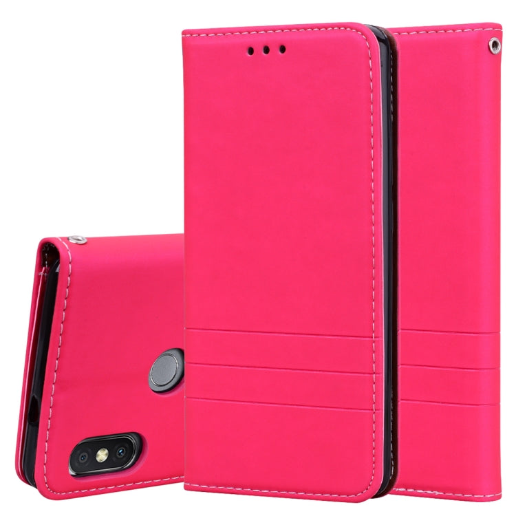 Fashion Magnet Horizontal Flip Leather Case for Xiaomi Redmi Note 5 Pro, with Holder & Card Slots & Wallet