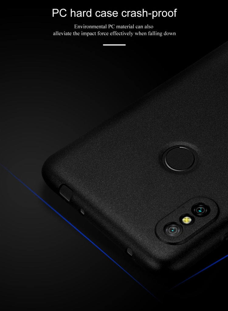 lenuo Leshield Series Ultra-thin PC Case for Xiaomi Redmi Note 6 (Black)