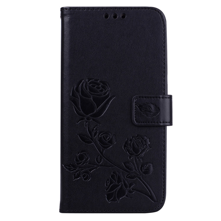 Rose Embossed Horizontal Flip PU Leather Case for Xiaomi Pocophone F1 , with Holder & Card Slots & Wallet