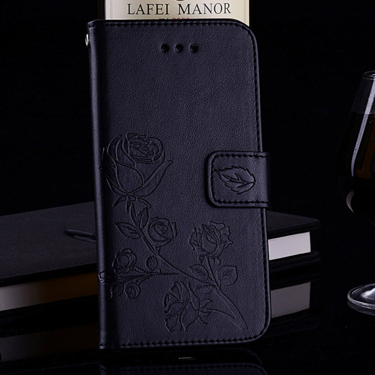 Rose Embossed Horizontal Flip PU Leather Case for Xiaomi Pocophone F1 , with Holder & Card Slots & Wallet