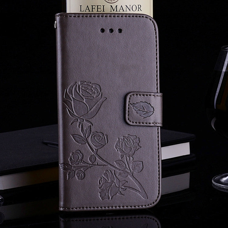 Rose Embossed Horizontal Flip PU Leather Case for Xiaomi Pocophone F1 , with Holder & Card Slots & Wallet