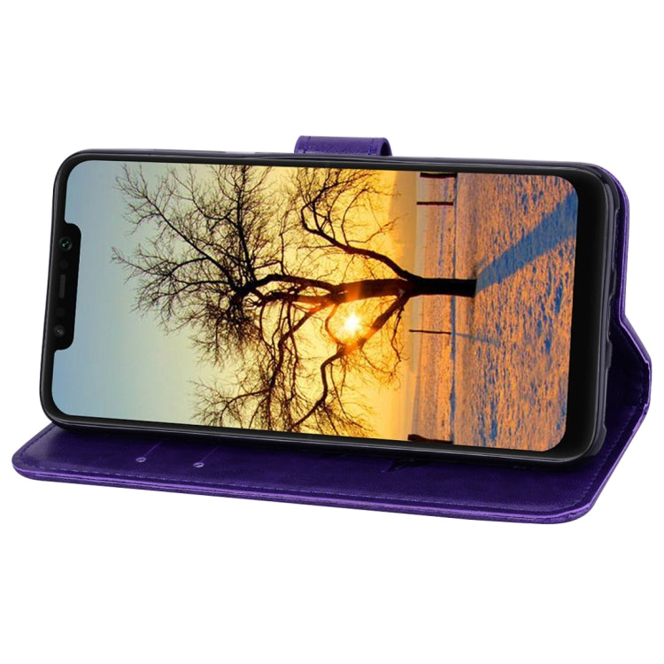 Rose Embossed Horizontal Flip PU Leather Case for Xiaomi Pocophone F1 , with Holder & Card Slots & Wallet