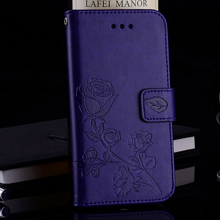 Rose Embossed Horizontal Flip PU Leather Case for Xiaomi Pocophone F1 , with Holder & Card Slots & Wallet