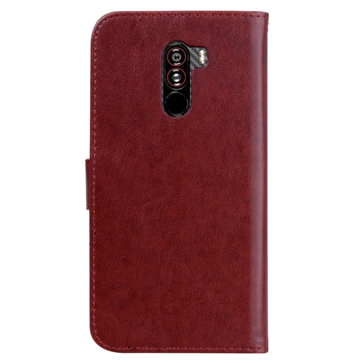 Rose Embossed Horizontal Flip PU Leather Case for Xiaomi Pocophone F1 , with Holder & Card Slots & Wallet