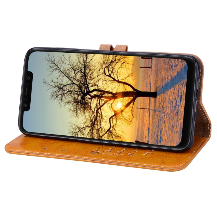 Business Style Oil Wax Texture Horizontal Flip Leather Case for Xiaomi Pocophone F1 , with Holder & Card Slots & Wallet