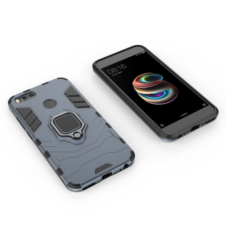 PC + TPU Shockproof Protective Case for Xiaomi Mi 5X & A1, with Magnetic Ring Holder