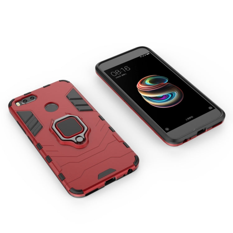 PC + TPU Shockproof Protective Case for Xiaomi Mi 5X & A1, with Magnetic Ring Holder
