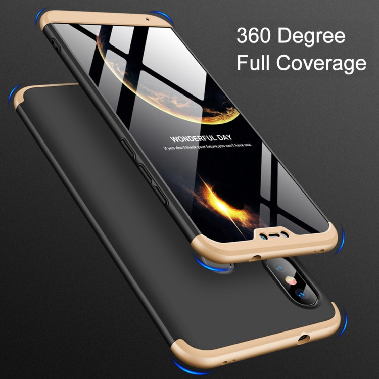 GKK Three Stage Splicing Full Coverage PC Case for Xiaomi Redmi 6 Pro / Mi A2 Lite