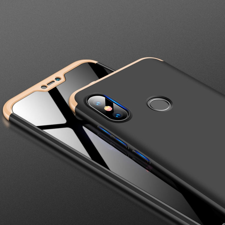 GKK Three Stage Splicing Full Coverage PC Case for Xiaomi Redmi 6 Pro / Mi A2 Lite