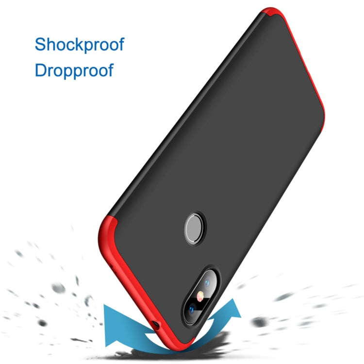 GKK Three Stage Splicing Full Coverage PC Case for Xiaomi Redmi 6 Pro / Mi A2 Lite