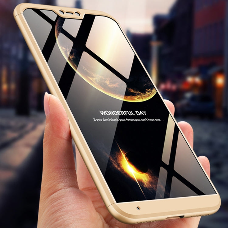 GKK Three Stage Splicing Full Coverage PC Case for Xiaomi Redmi 6 Pro / Mi A2 Lite