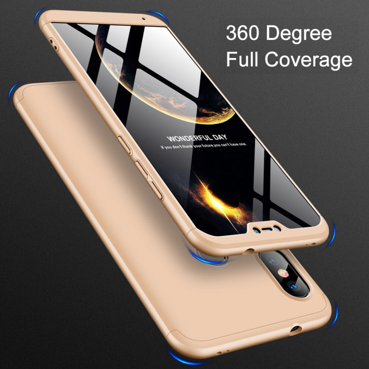 GKK Three Stage Splicing Full Coverage PC Case for Xiaomi Redmi 6 Pro / Mi A2 Lite