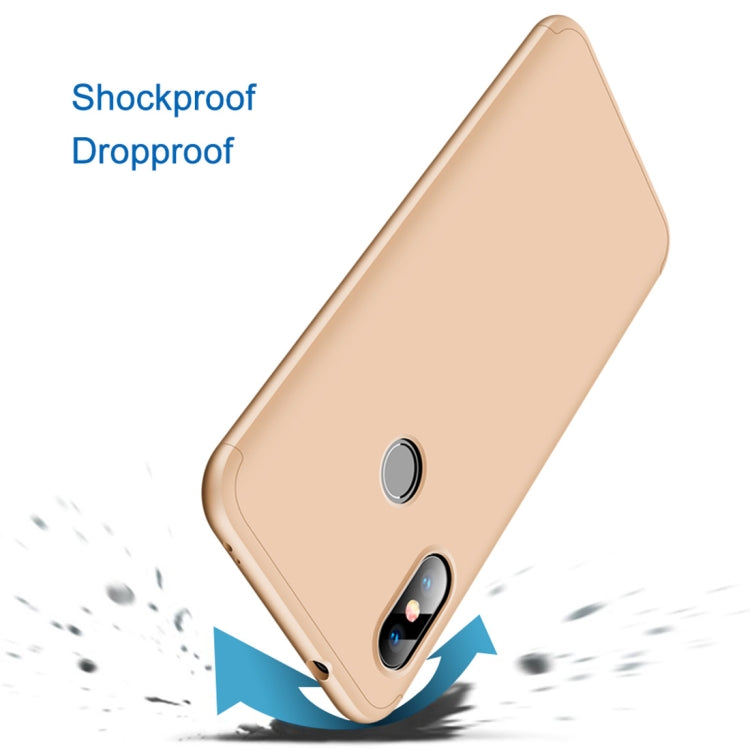 GKK Three Stage Splicing Full Coverage PC Case for Xiaomi Redmi 6 Pro / Mi A2 Lite