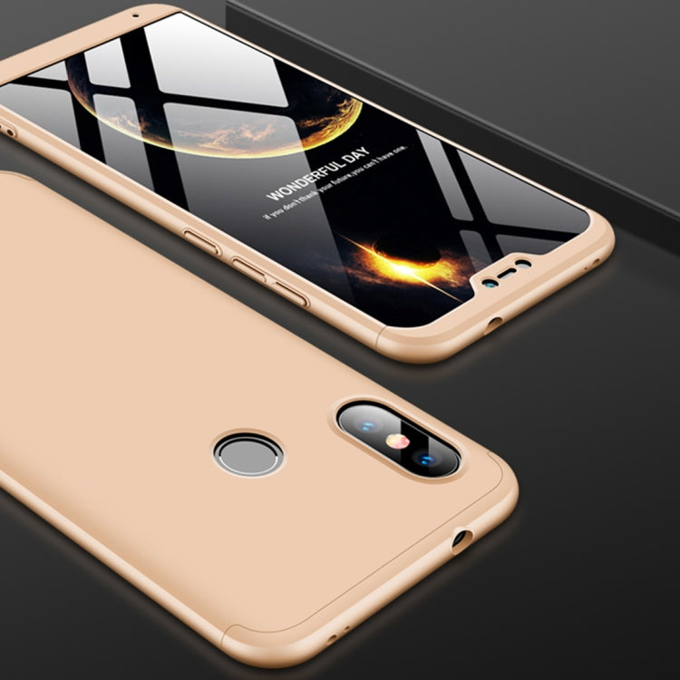 GKK Three Stage Splicing Full Coverage PC Case for Xiaomi Redmi 6 Pro / Mi A2 Lite