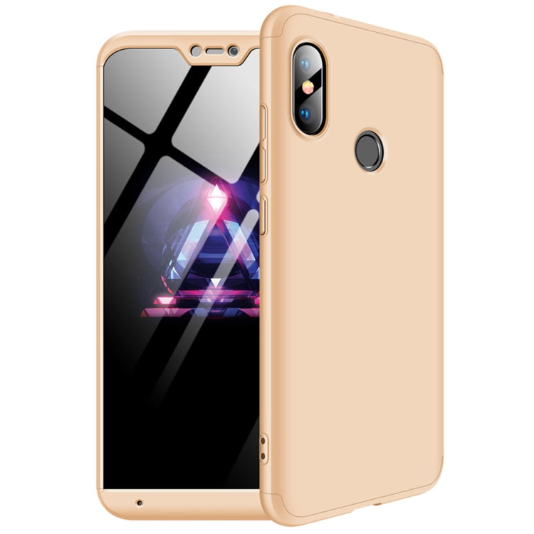 GKK Three Stage Splicing Full Coverage PC Case for Xiaomi Redmi 6 Pro / Mi A2 Lite