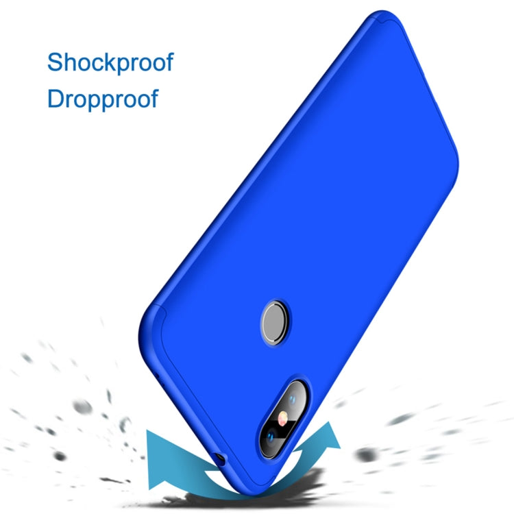 GKK Three Stage Splicing Full Coverage PC Case for Xiaomi Redmi 6 Pro / Mi A2 Lite