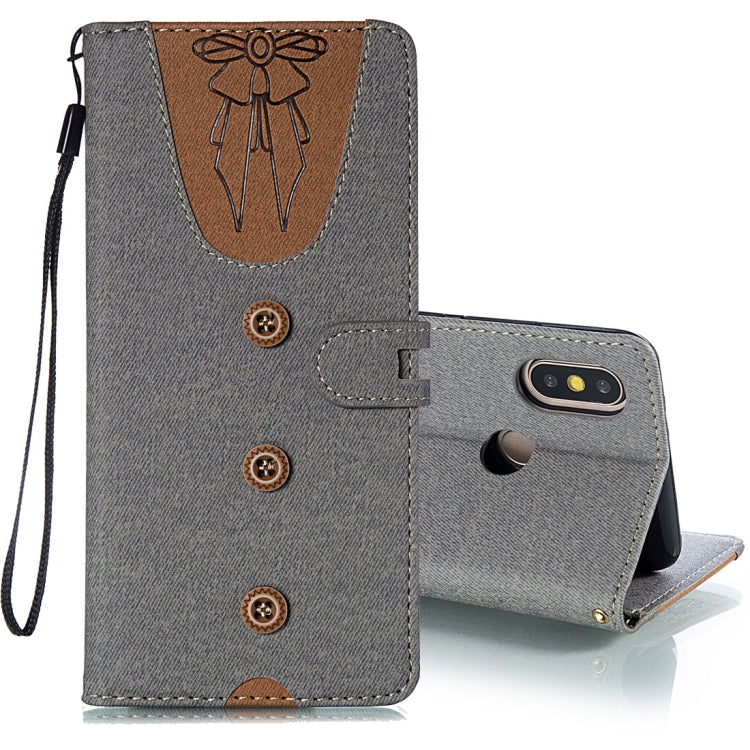 Splicing Embossed Female Style Horizontal Flip Leather Case for Xiaomi Mi 6X / A2 , with Holder & Card Slots & Wallet & Lanyard