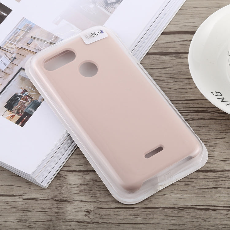 Pure Color Silicone Protective Case for Xiaomi Redmi 6
