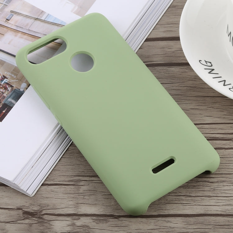Pure Color Silicone Protective Case for Xiaomi Redmi 6