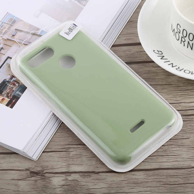 Pure Color Silicone Protective Case for Xiaomi Redmi 6