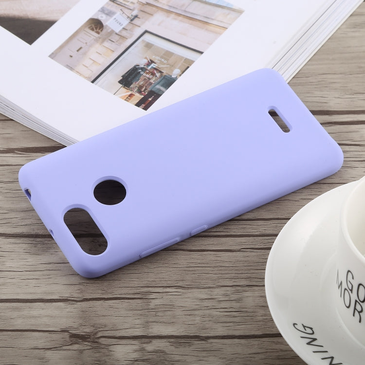 Pure Color Silicone Protective Case for Xiaomi Redmi 6