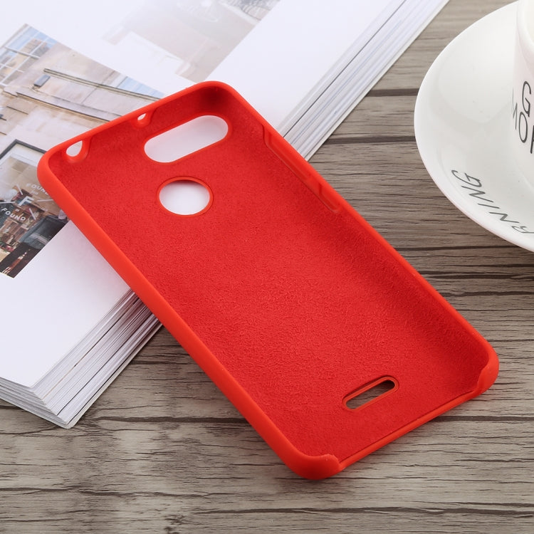 Pure Color Silicone Protective Case for Xiaomi Redmi 6