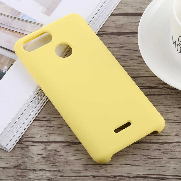 Pure Color Silicone Protective Case for Xiaomi Redmi 6