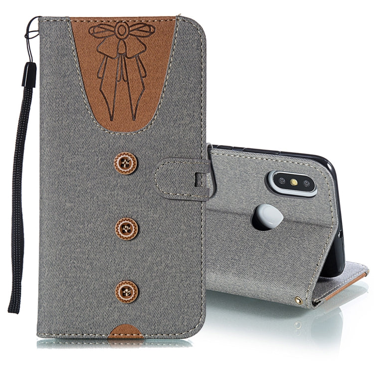 Splicing Embossed Female Style Horizontal Flip Leather Case for Xiaomi Mi 8, with Holder & Card Slots & Wallet & Lanyard