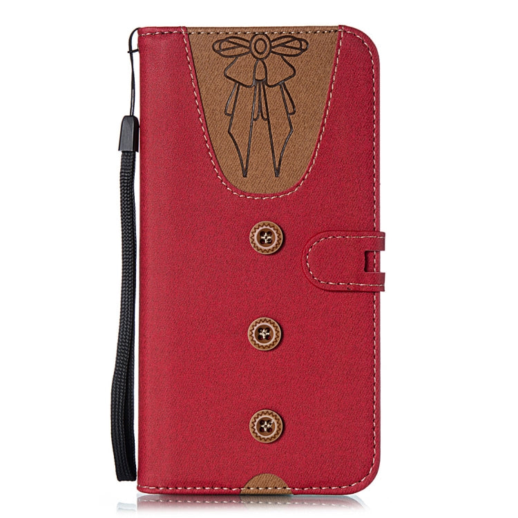 Splicing Embossed Female Style Horizontal Flip Leather Case for Xiaomi Mi 8, with Holder & Card Slots & Wallet & Lanyard
