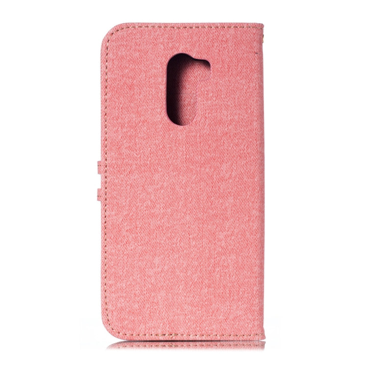 Splicing Embossed Male Style Horizontal Flip Leather Case for Xiaomi Pocophone F1, with Holder & Card Slots & Wallet & Lanyard