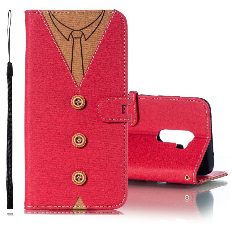 Splicing Embossed Male Style Horizontal Flip Leather Case for Xiaomi Pocophone F1, with Holder & Card Slots & Wallet & Lanyard