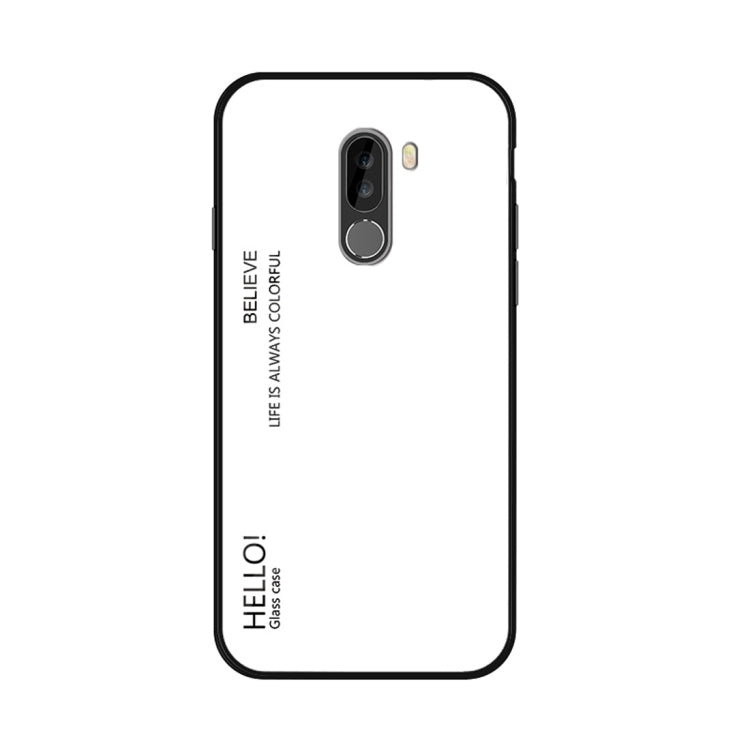 Gradient Color Glass Case for Xiaomi Pocophone F1