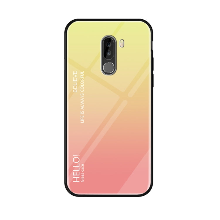 Gradient Color Glass Case for Xiaomi Pocophone F1
