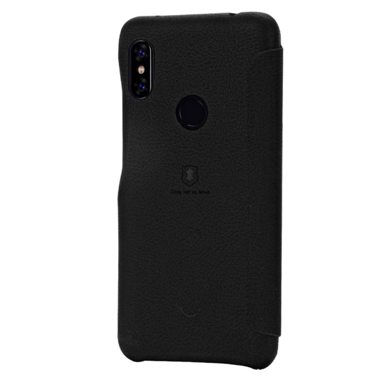lenuo Ledream Series Litchi Texture Horizontal Flip PU Leather Case for Xiaomi Redmi Note 6 Pro, with Card Slot