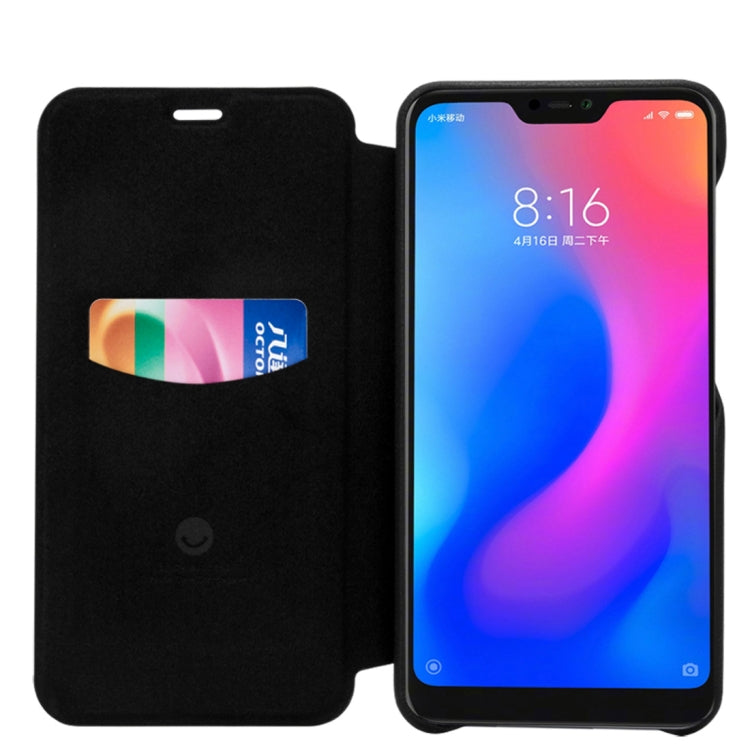 lenuo Ledream Series Litchi Texture Horizontal Flip PU Leather Case for Xiaomi Redmi Note 6 Pro, with Card Slot