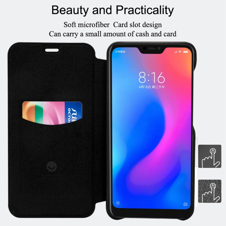 lenuo Ledream Series Litchi Texture Horizontal Flip PU Leather Case for Xiaomi Redmi Note 6 Pro, with Card Slot