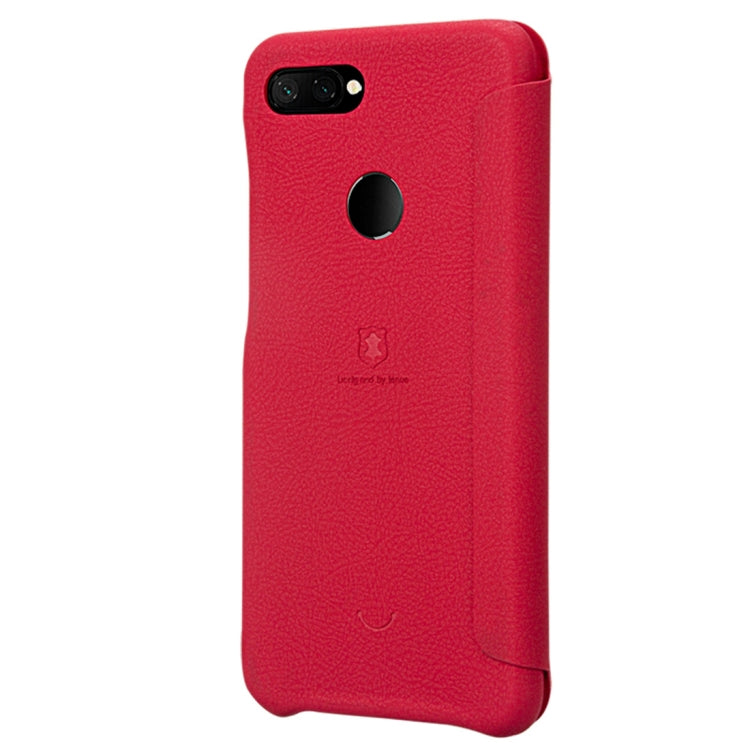 lenuo Ledream Series Litchi Texture Horizontal Flip PU Leather Case for Xiaomi Mi 8 Lite, with Card Slot