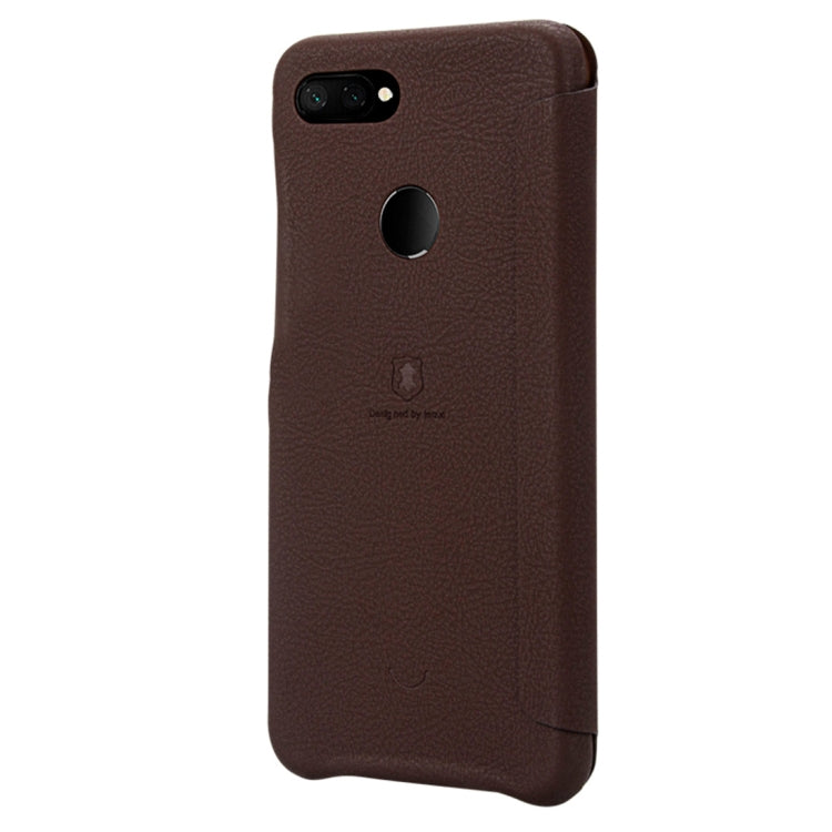 lenuo Ledream Series Litchi Texture Horizontal Flip PU Leather Case for Xiaomi Mi 8 Lite, with Card Slot